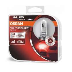 H4 OSRAM Night Breaker Silver +100% BOX 2ks