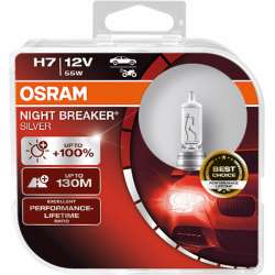 H7 OSRAM Night Breaker Silver +100% BOX 2ks