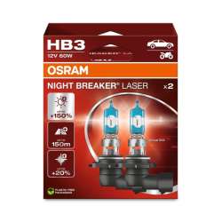 HB3 OSRAM  Night Breaker Laser +150% BOX 2ks