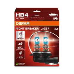 HB4 OSRAM Night Breaker Laser +150% BOX 2ks