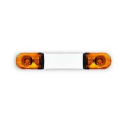 LED rampa Instructor 120cm, 12-24V, 24LED, podsvietenie, oranžová INST48-A