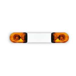 LED rampa Instructor 120cm, 12-24V, 24LED, podsvietenie, oranžová INST48-A