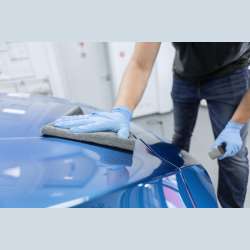 Koch Chemie coating towel - Leštiaca utierka šedá 40x40cm