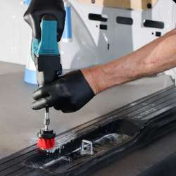 Koch Chemie Drill Brush Set hard -Set 3ks Tvrdých kefiek do AKU vŕtačky