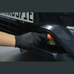 Koch Chemie Exterior Brush Orange - Detailingový štetec na plastové diely exteriéru