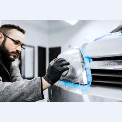 Koch Chemie Headlight Polish Set - Sada na renováciu svetlometov