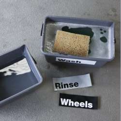 Koch Chemie nálepky na označenie vedier na umývanie ; 3ks v balení