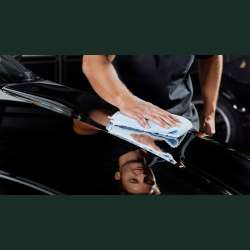 Koch Chemie Polish&Sealing Towel - Profi utierka z mikrovlákna modrá; rezaná ultrazvukom 40cmx40cm