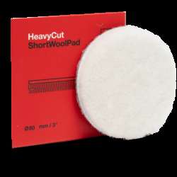 KochChemie Heavy Cut Short Wool Pad 80mm -Leštiaci kotúč z jahňacej kože krátky vlas