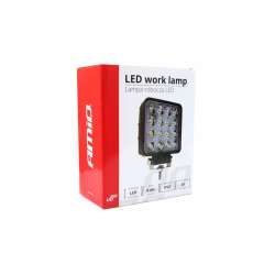 LED pracovné svetlo 16x LED AWL05 EMC 108x108 48W FLAT 9-60V