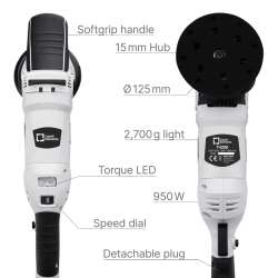 Liquid Elements T4200 - Orbitálna leštička 15mm kmit