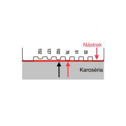 Merač hrúbky nástreku