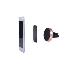 Magnetický držiak smartfónu do mriežky ventilácie, zlatý okraj MH MAG GOLD