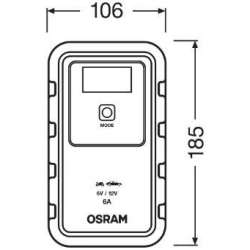 Nabíjačka batérií OSRAM OEBCS906 6-ampérová