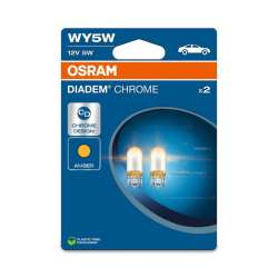 OSRAM 12V WY5W W2,1x9,5d 12V diadem chrome оранжева 2бр