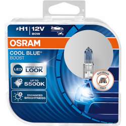 Osram Cool Blue Boost H1 12V 80W 62150CBB-HCB - 2KS