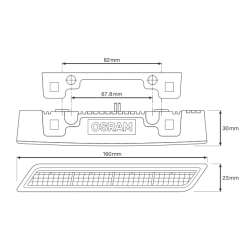 Osram denné svietenie LEDriving PX-5 DRL KIT M3 LED DRL301