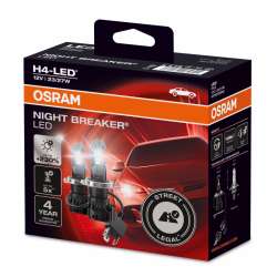 Osram H4 NIGHT BREAKER LED +230% 64193DWNB 6000K 2бр.