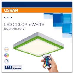 Osram LED COLOR WHITE SQ 300mm 30W