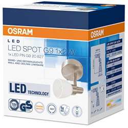Osram LED SPOT G9 1x2W 827 2700K