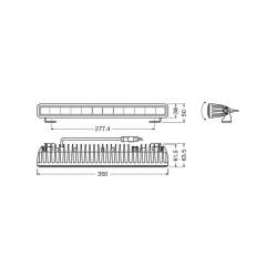 Osram LEDriving Ligthbar SX300 LEDDL106-SP 12/24V 29W
