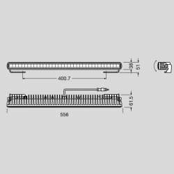 Osram LEDriving Ligthbar SX500 LEDDL107-SP 12/24V 46W