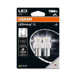 Osram LEDriving SL 7506DWP-02B 12V 1,4W BA15S 6000K P21W