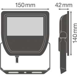 Osram Ledvance FLOODLIGHT 30 W 3000 K IP65 BK