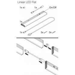 Osram Linear LED Flat ECO 830 3000K