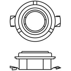 OSRAM montážny adaptér 64210DA01-1 pre NIGHT BREAKER LED H7-LED