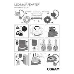OSRAM montážny adaptér 64210DA05 pre NIGHT BREAKER LED H7-LED