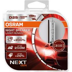 Osram xenonová výbojka D2S XENARC NIGHT BREAKER LASER +200% BOX