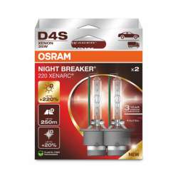 Osram Ксенонова лампа D4S 12/24V 66440XN2-2HB NIGHT BREAKER LASER +220% BOX