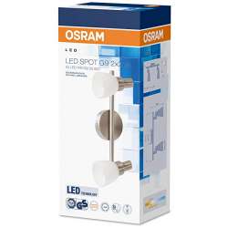 Ossram LED SPOT G9 2x2W 827 2700K