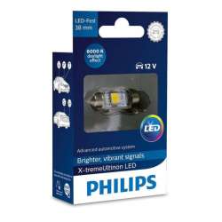 PHILIPS C5W X-tremeVision 12V 1W LED 6000K - 38mm