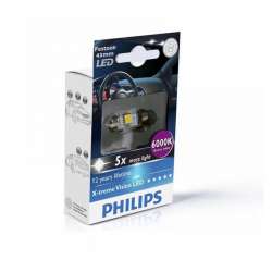 PHILIPS C5W X-tremeVision 12V 1W LED 6000K - 43mm