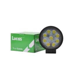 Pracovné svetlo okrúhle LUCAS 9LED * 3W/27W