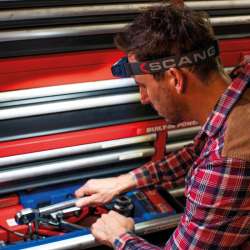 Scangrip I-VIEW - Nastaviteľná čelovka s vysokým výkonom