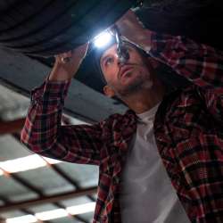 Scangrip I-VIEW - Nastaviteľná čelovka s vysokým výkonom