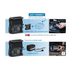 Scangrip MULTIMATCH 3 POWER SUPPLY UK  - Led pracovné svetlo s napájacím zdrojom