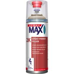 SprayMax 2K Epoxy Primer Filler - Epoxidový základový plnič čierny 400 ml