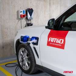 Trojfázová nástenná nabíjačka pre elektrické vozidlá 22kW 32A 400V AMiO-04843
