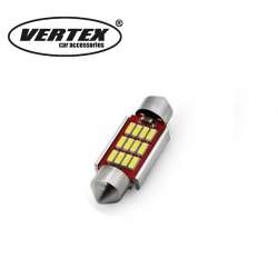 VERTEX 12SMD 4014 таван 10x36mm CANBUS 12V/24V